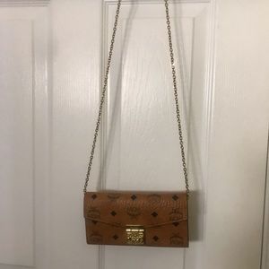 Womens MCM Millie Visetos Crossbody